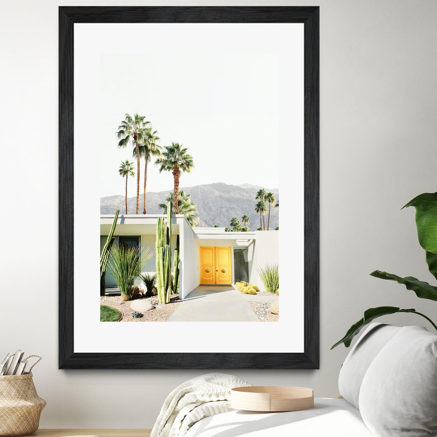 Palm Springs 2 by Kathrin Pienaar on GIANT ART -  framed canvas