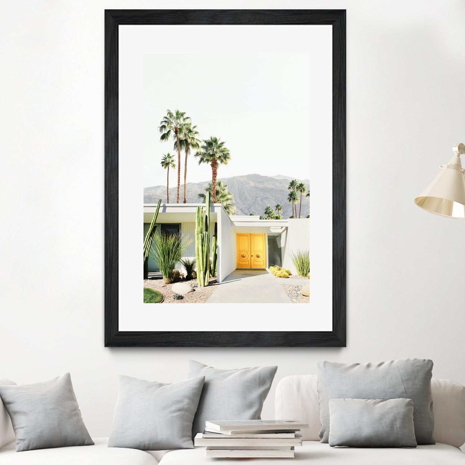 Palm Springs 2 by Kathrin Pienaar on GIANT ART -  framed canvas