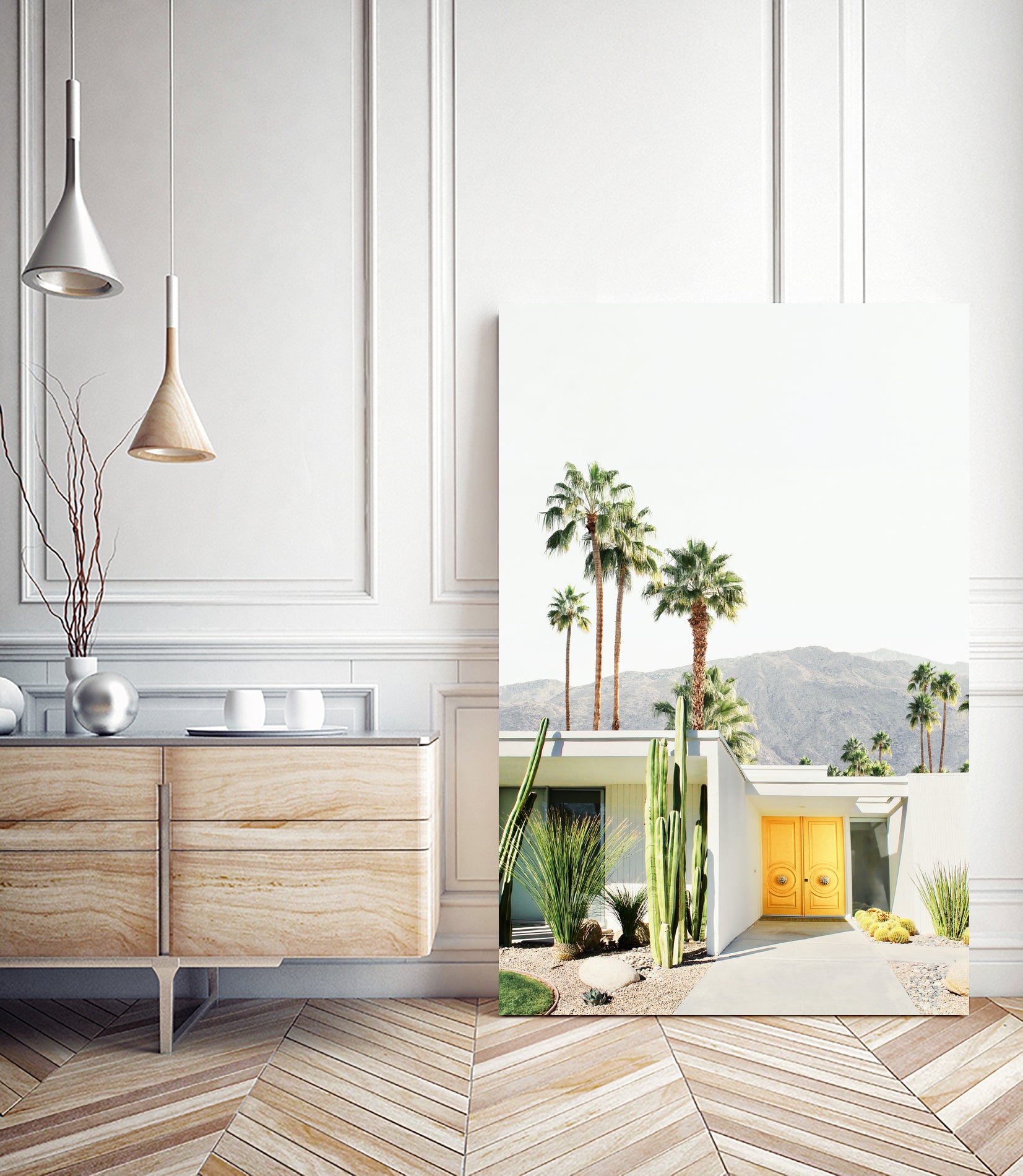 Palm Springs 2 by Kathrin Pienaar on GIANT ART -  framed canvas