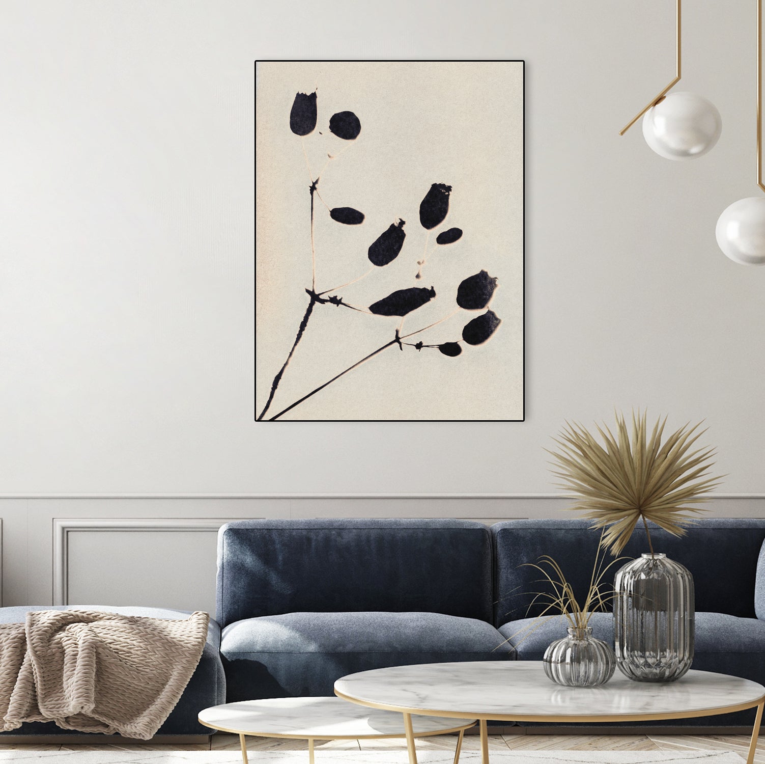 Wildflower In Bloom by Alisa Galitsyna on GIANT ART - monochrome  monochrome