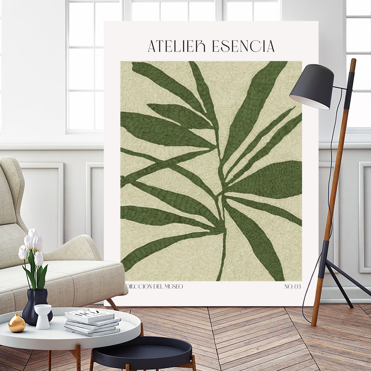 Verdant Silhouette by Treechild on GIANT ART -  botanical wall art
