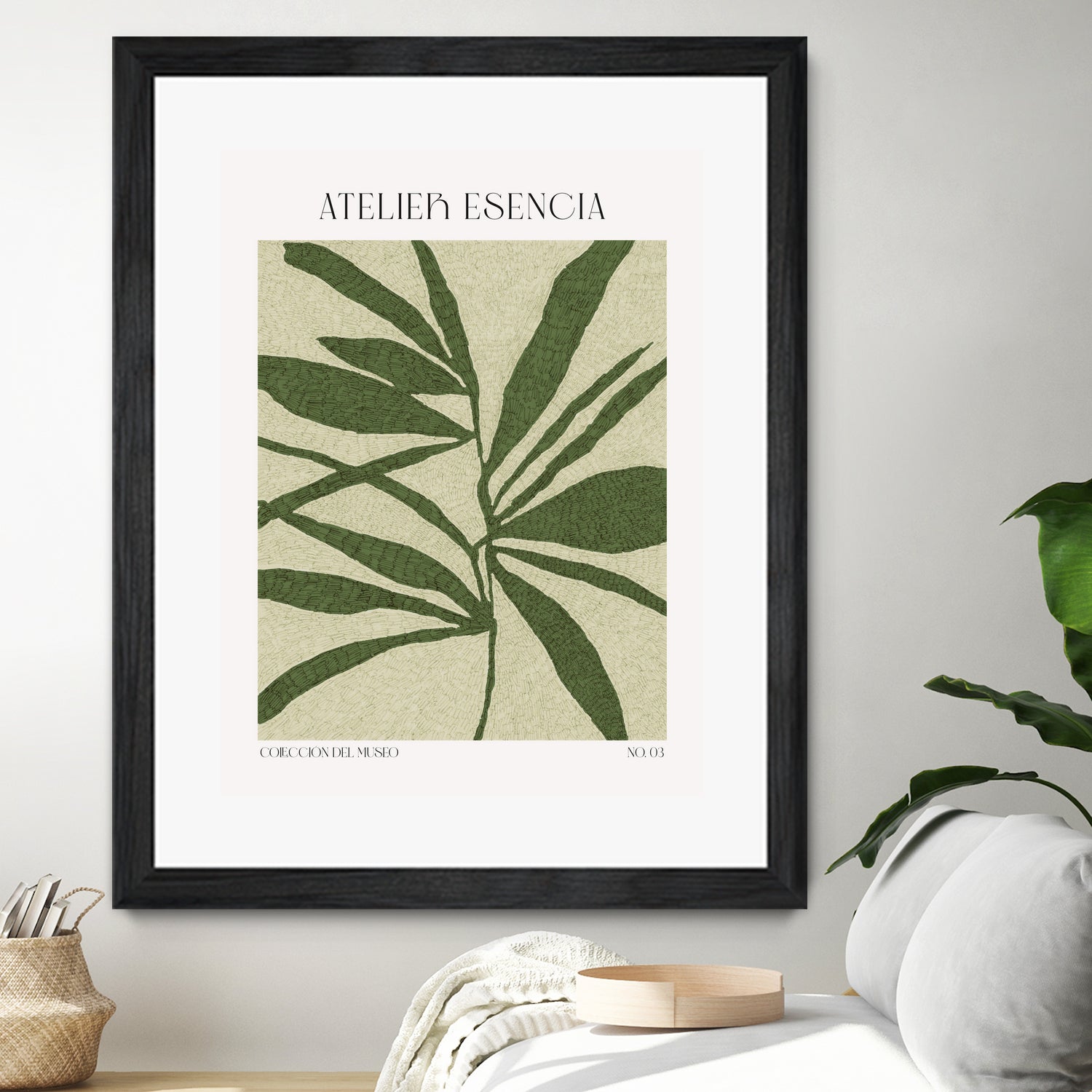 Verdant Silhouette by Treechild on GIANT ART -  botanical wall art