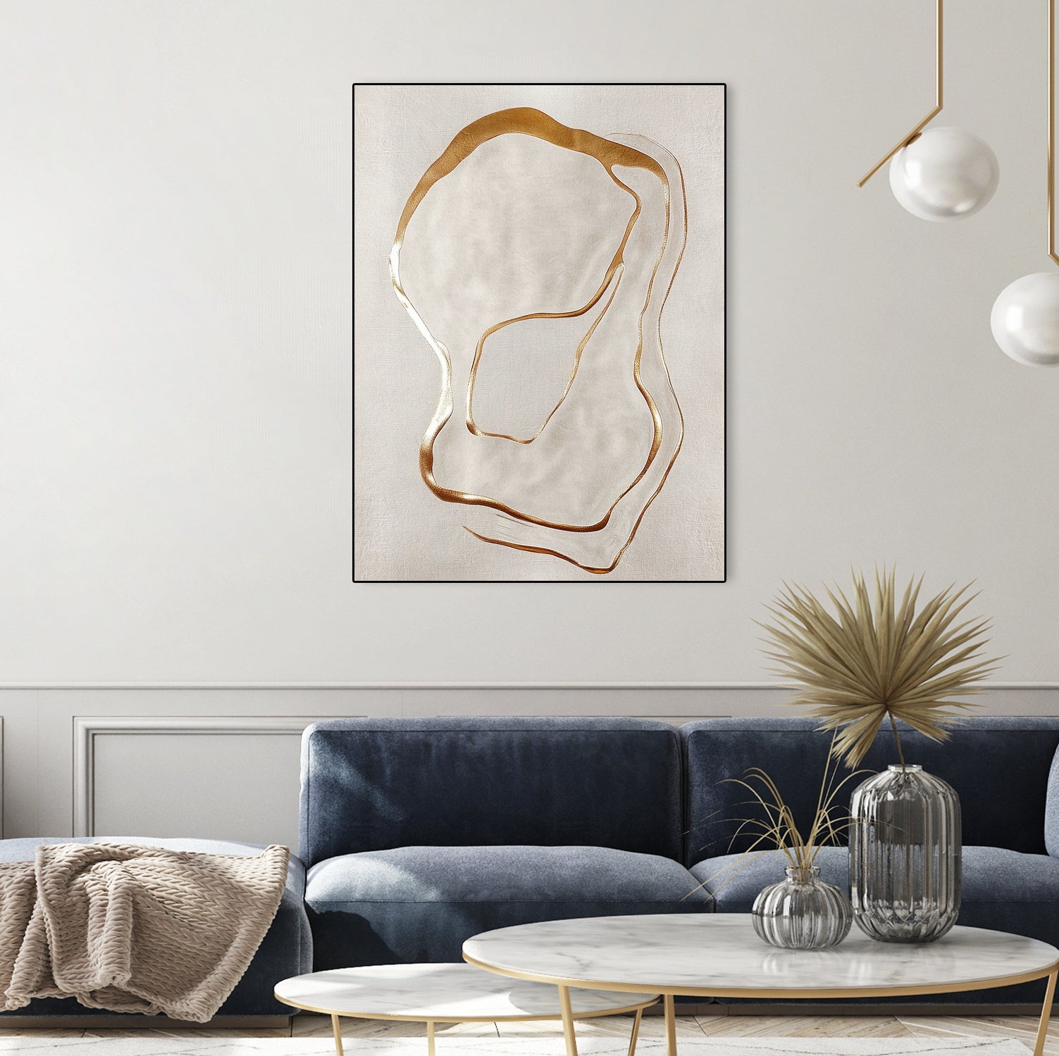 Golden Whispers by Alma on GIANT ART - 5971 illustration