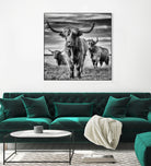 le trio by Stephane Pecqueux on GIANT ART - trois animal trois