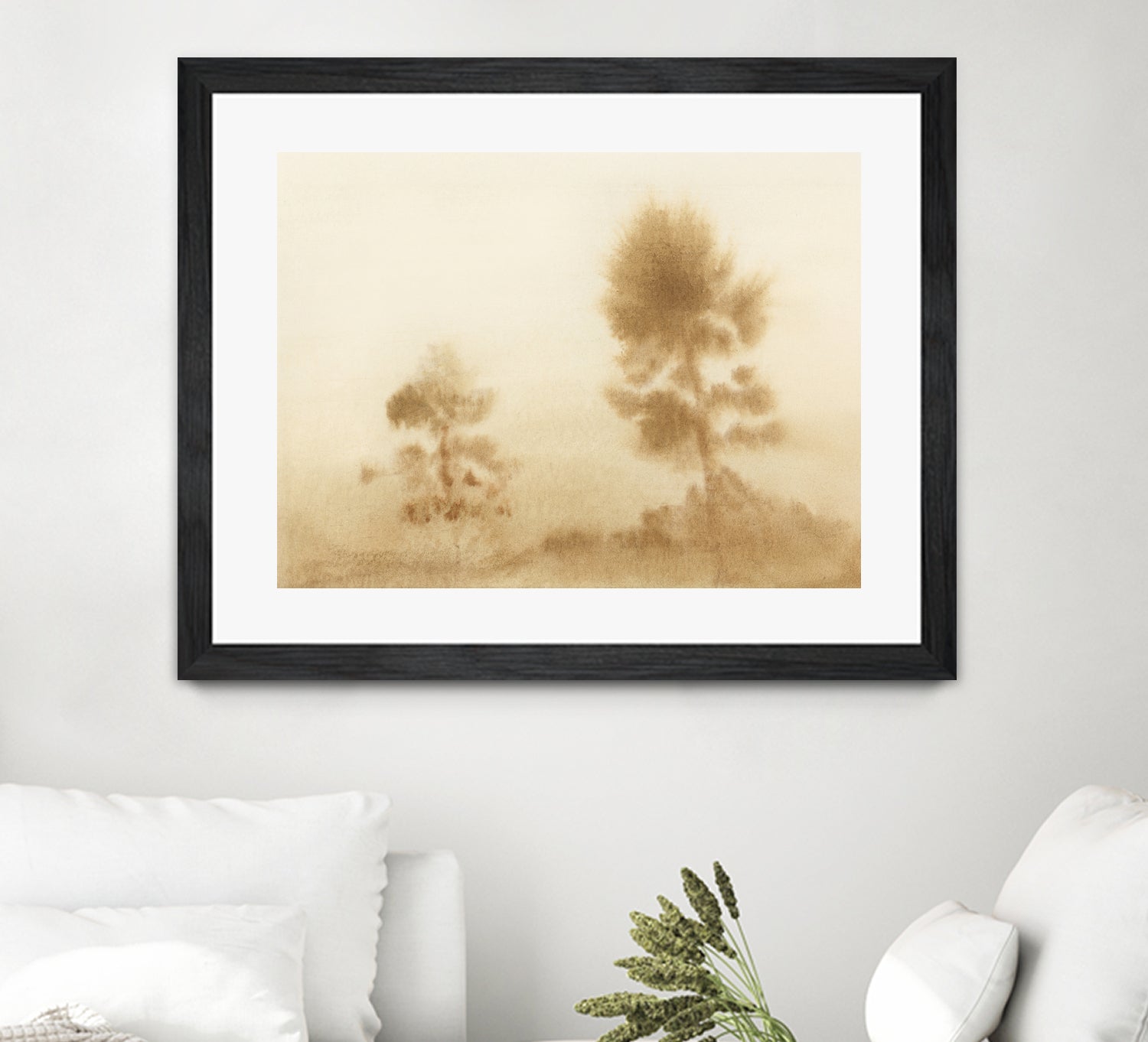 Misty Meadow by Dan Hobday on GIANT ART -  outdoor