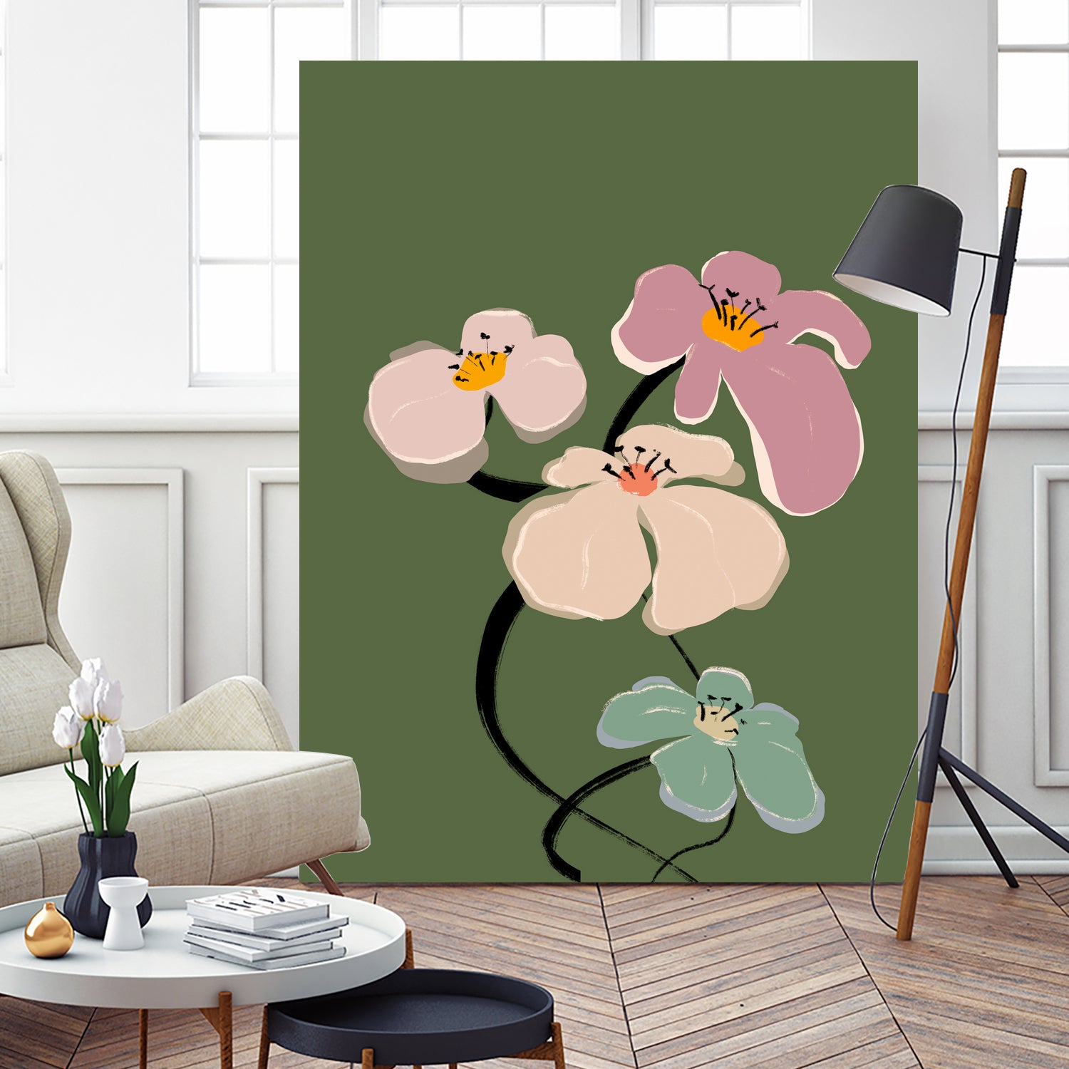 Zenflowersno10 by Treechild on GIANT ART -   