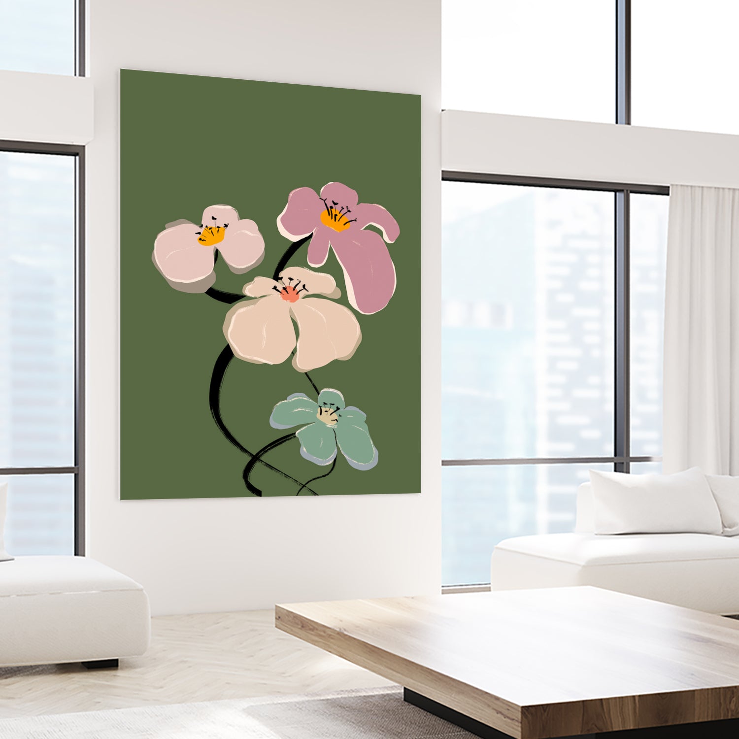 Zenflowersno10 by Treechild on GIANT ART -   