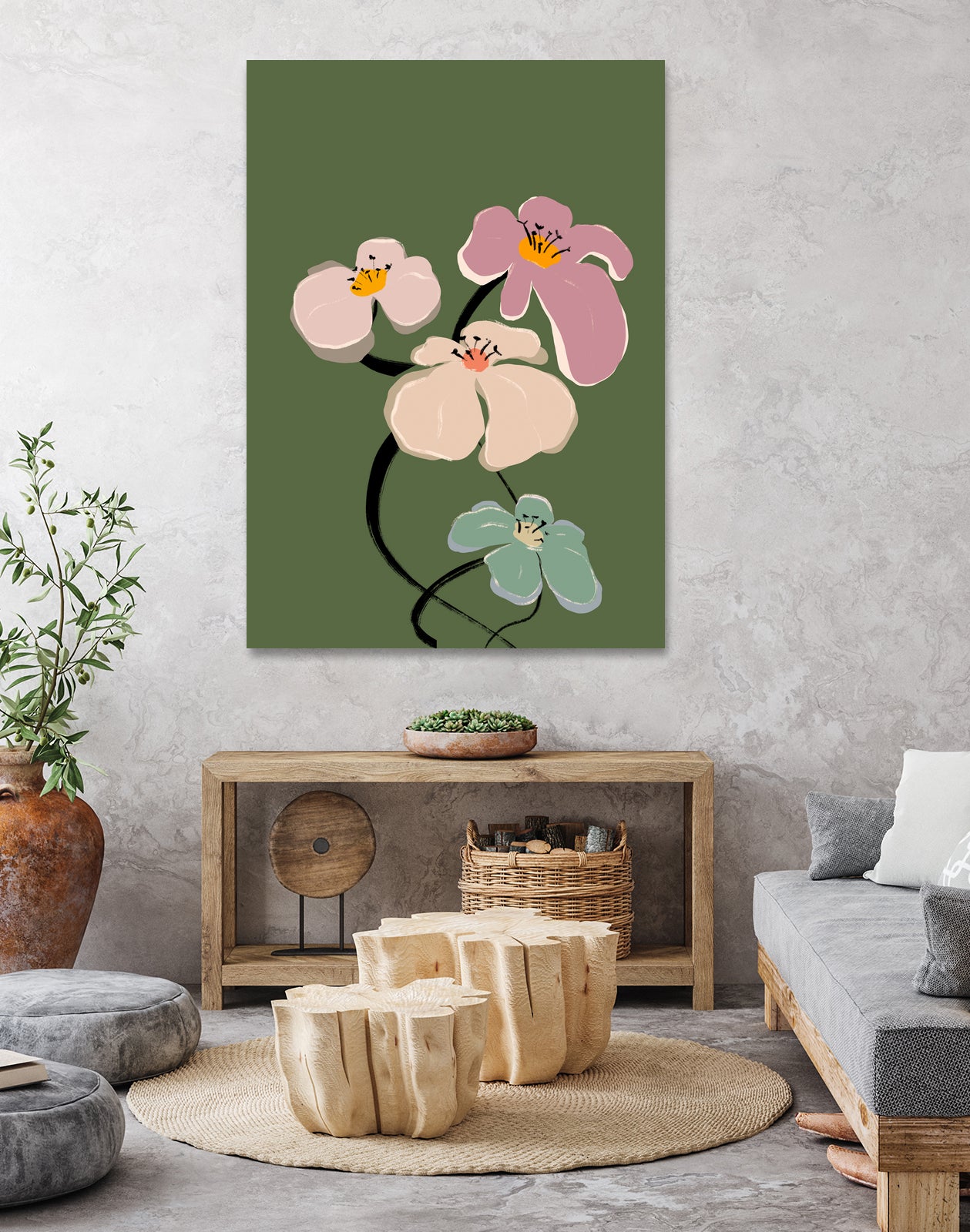 Zenflowersno10 by Treechild on GIANT ART -   