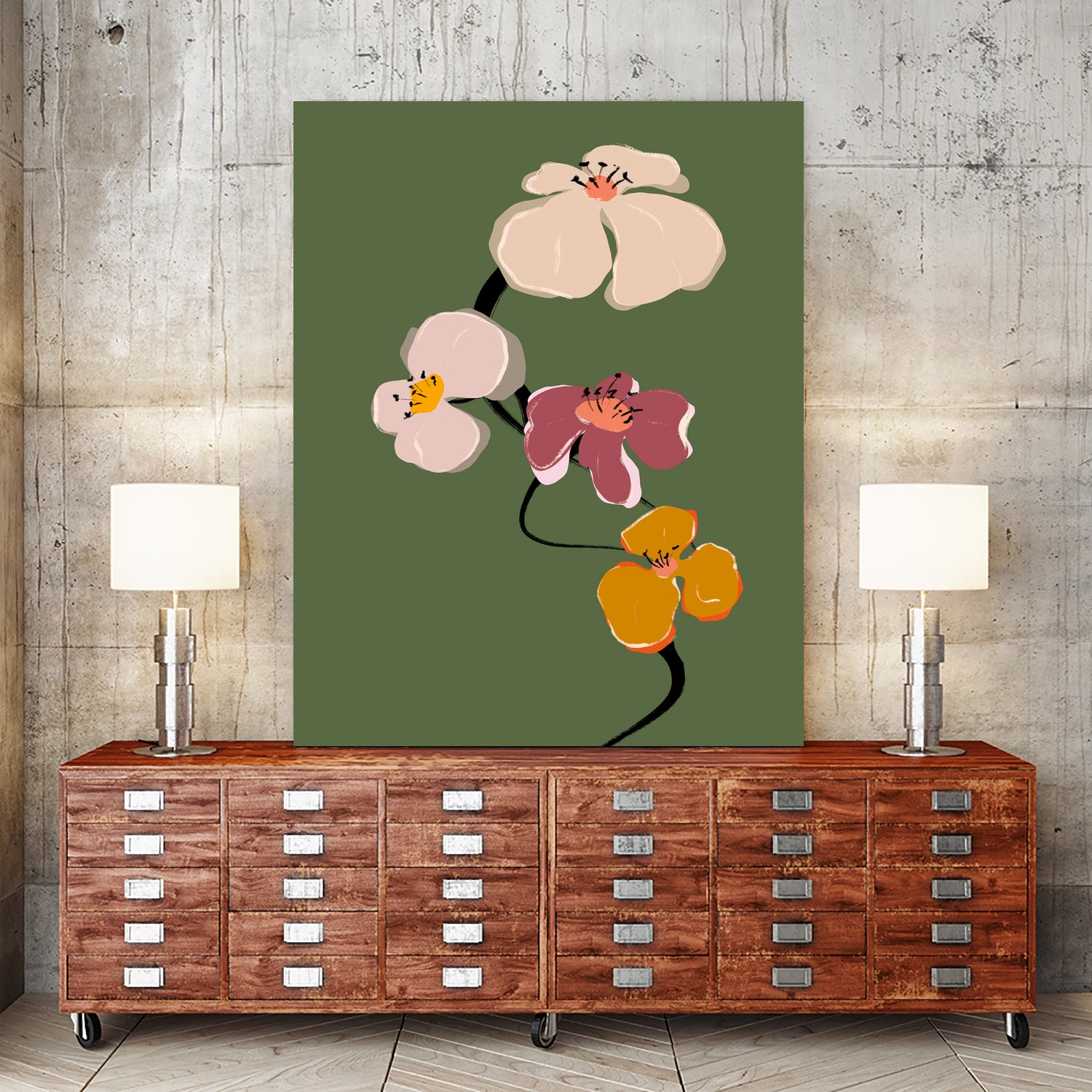 Zenflowersno15 by Treechild on GIANT ART -   