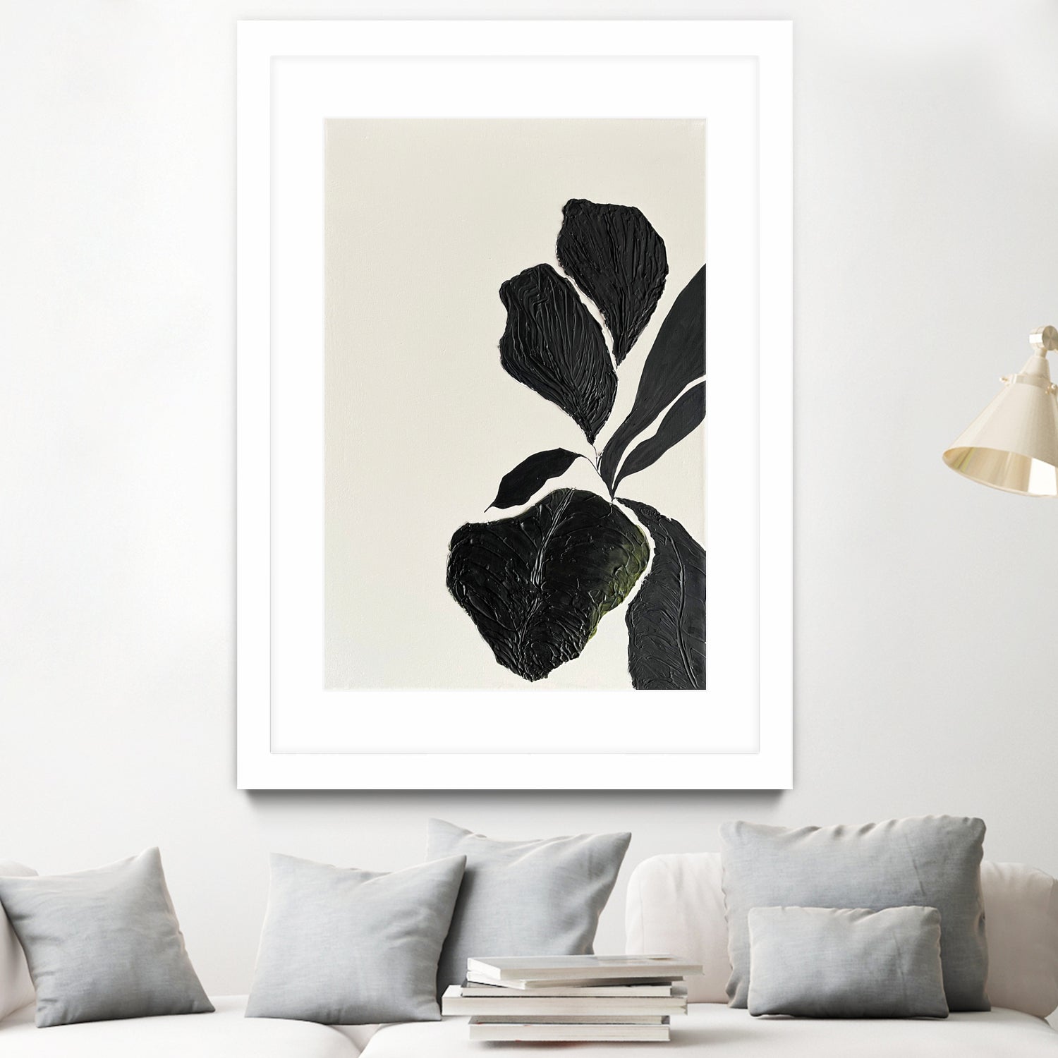 Floral Abstract 1 by Soniya Vijayakumar on GIANT ART -  flowers and plants 