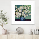 White Roses by Avanesova Elena on GIANT ART -  white roses