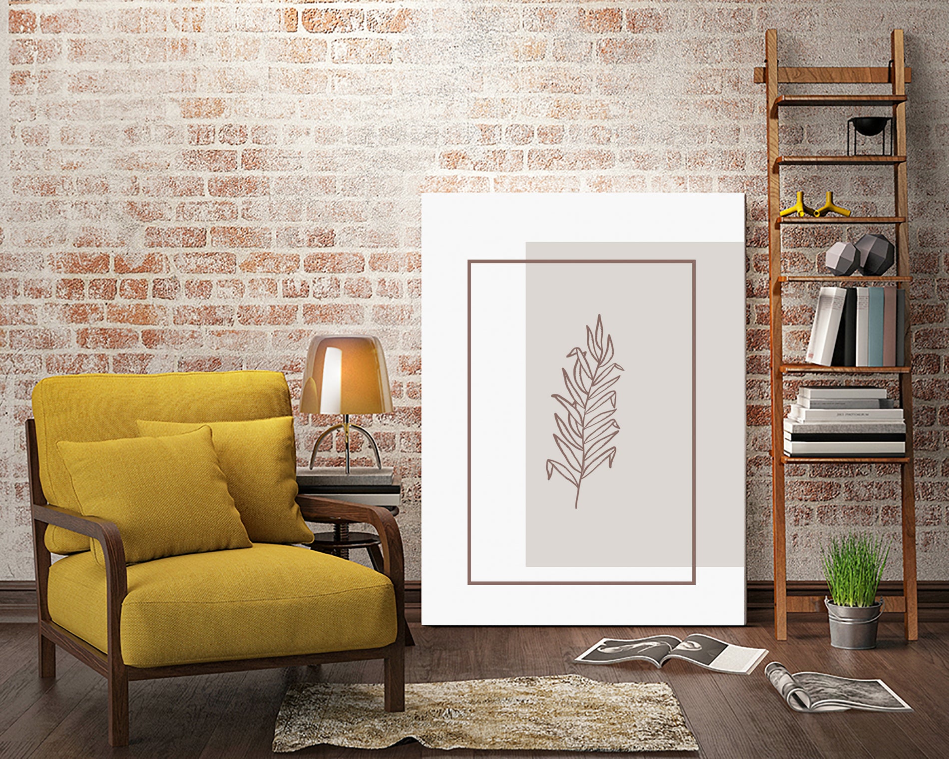 Framedleaf by Treechild on GIANT ART -   