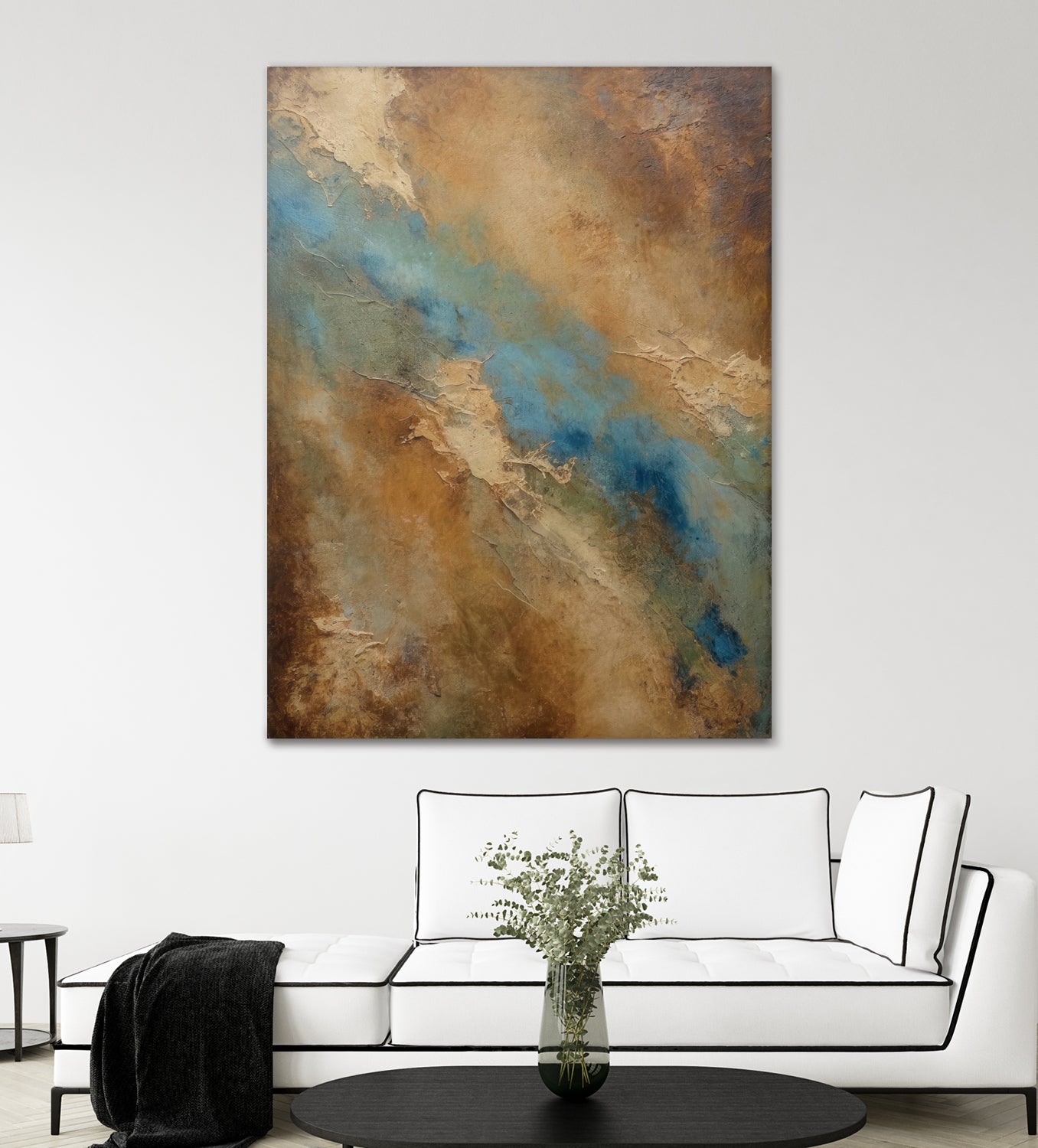 River Through the Desert by Alpenglow Workshop on GIANT ART -  abstract