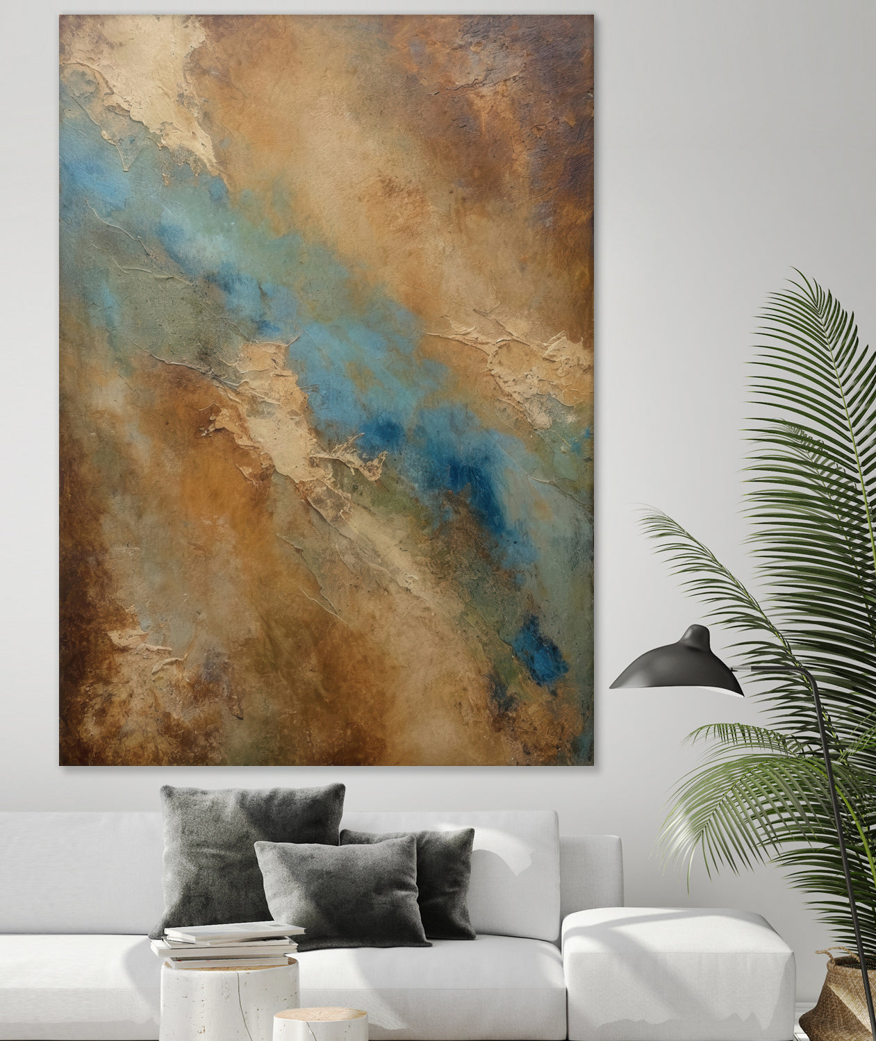 River Through the Desert by Alpenglow Workshop on GIANT ART -  abstract
