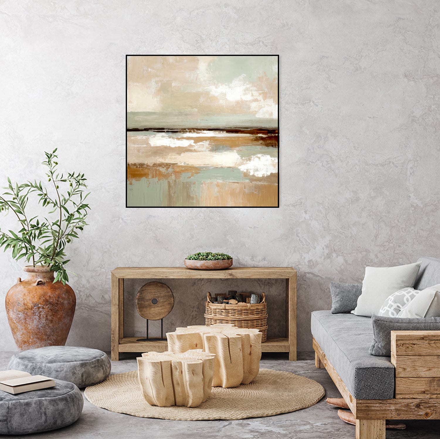 Safety of the Harbor by Alpenglow Workshop on GIANT ART -  abstract