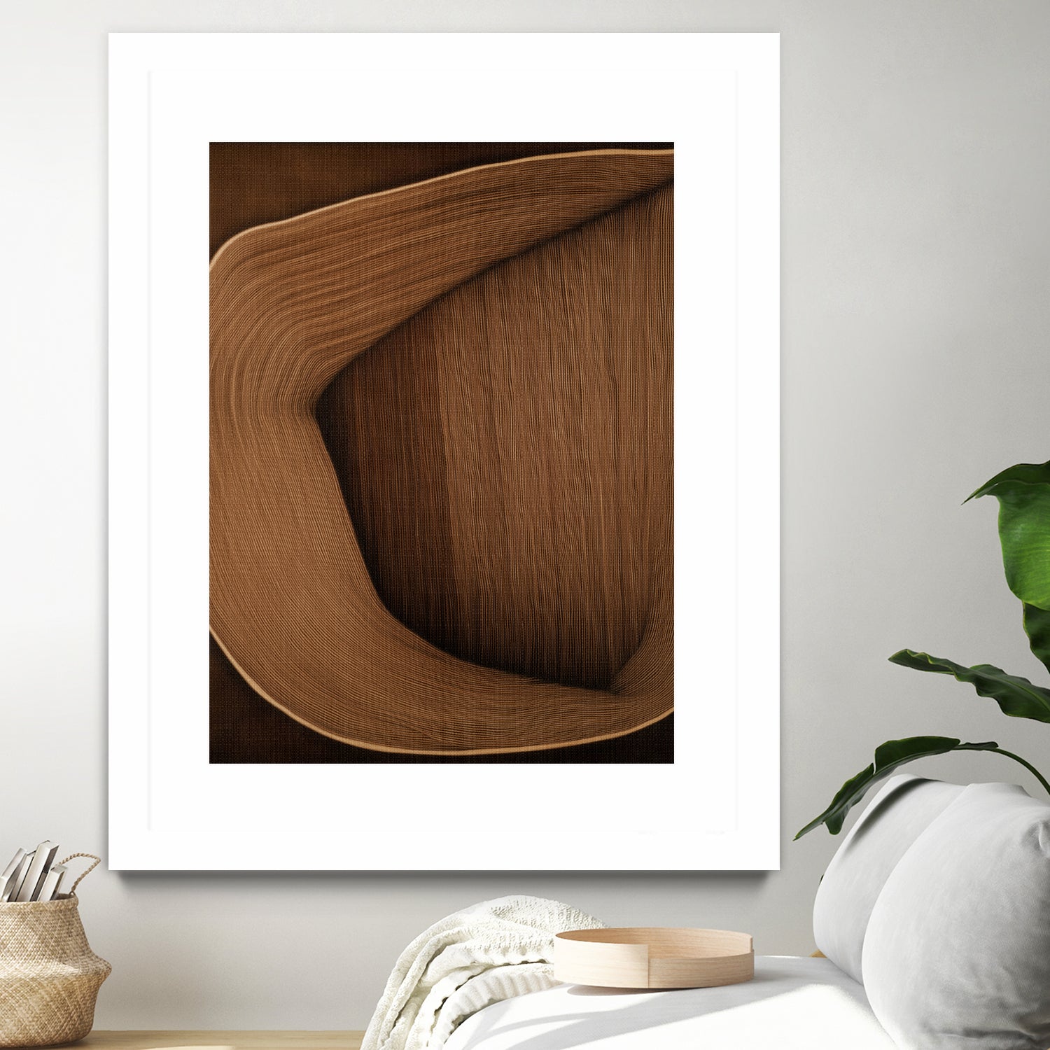 Caramel lines I by Alma on GIANT ART - 6223 photography