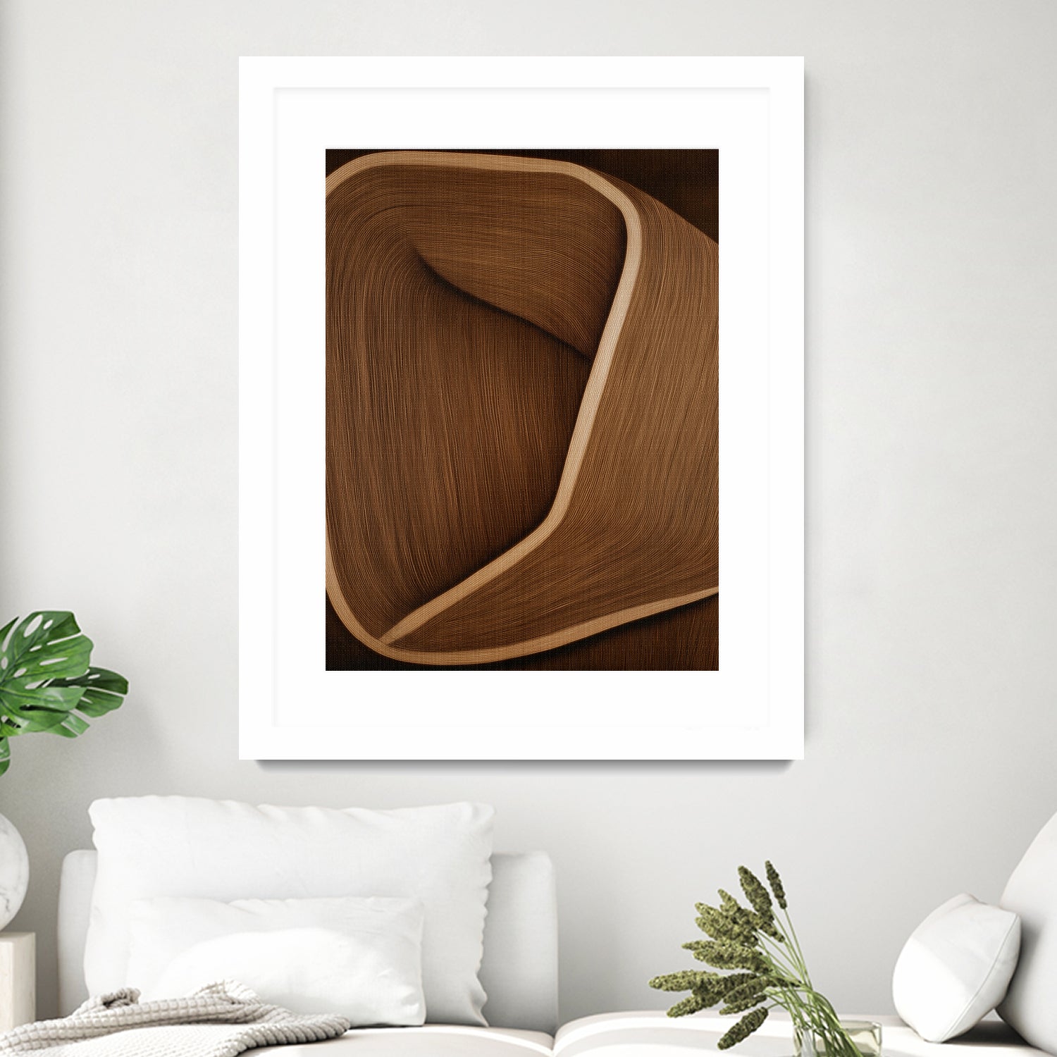 Caramel lines II by Alma on GIANT ART - 6223 photography
