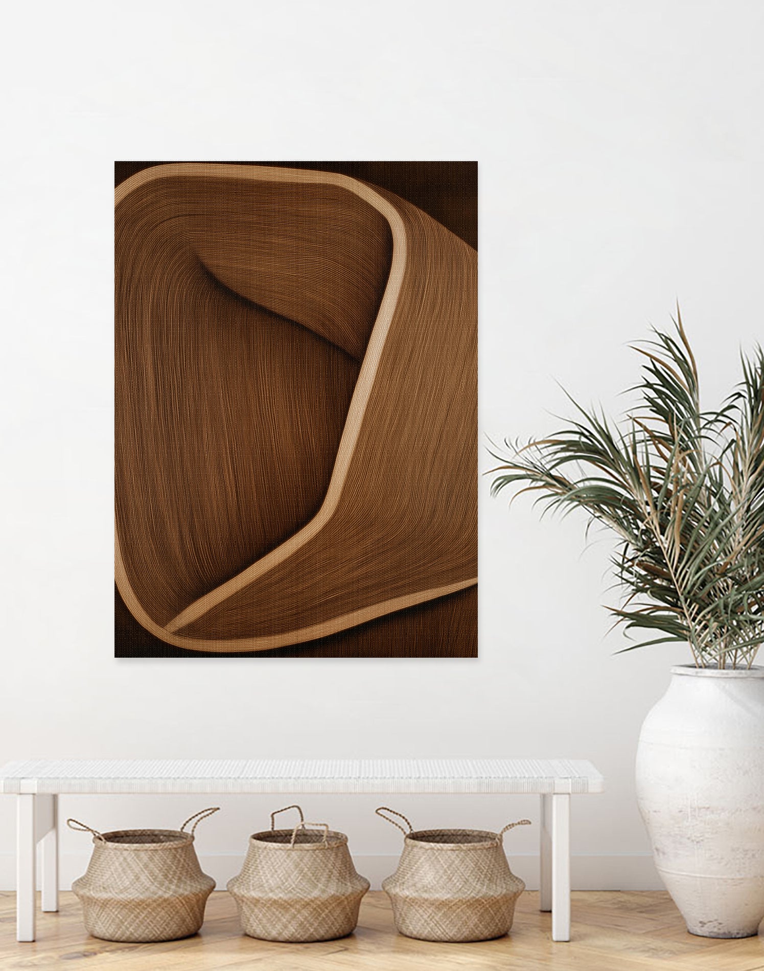 Caramel lines II by Alma on GIANT ART - 6223 photography