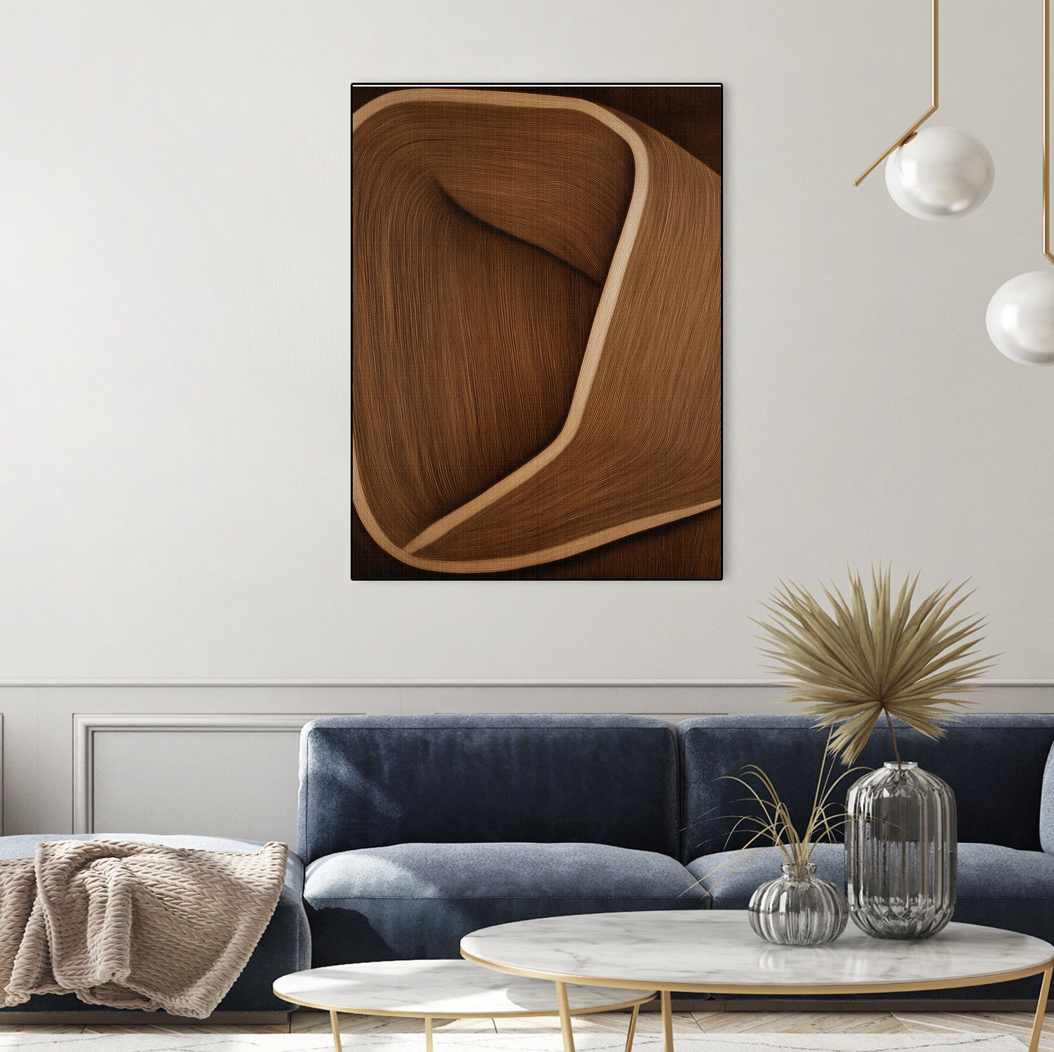 Caramel lines II by Alma on GIANT ART - 6223 photography