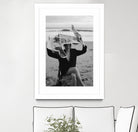 ALEX by Samuel Sleziak on GIANT ART - woman black and white woman