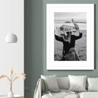 ALEX by Samuel Sleziak on GIANT ART - woman black and white woman