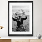 ALEX by Samuel Sleziak on GIANT ART - woman black and white woman