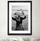 ALEX by Samuel Sleziak on GIANT ART - woman black and white woman