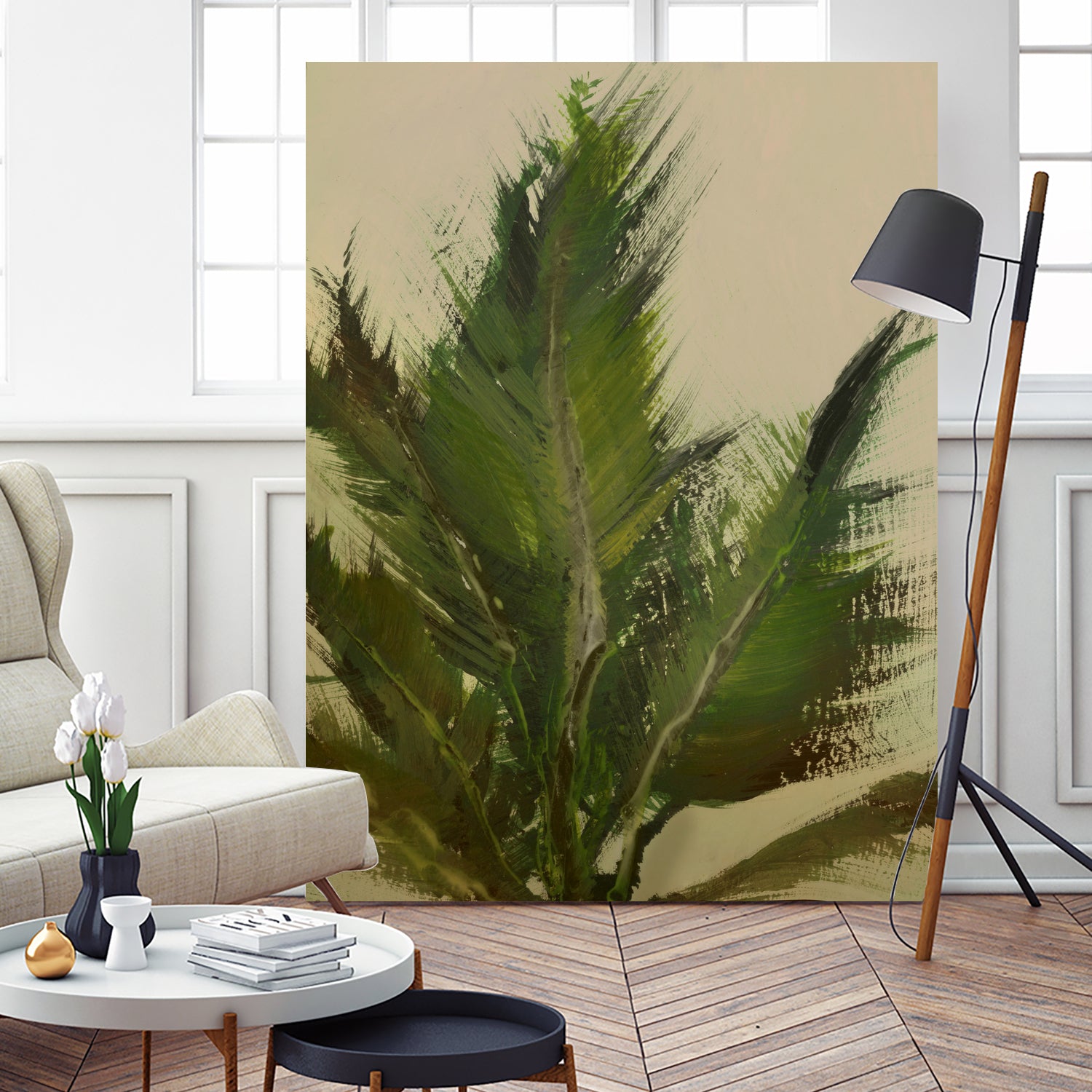 Palm by Dan Hobday on GIANT ART -  hiddentropics