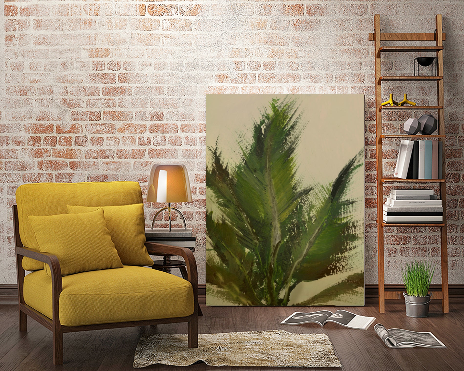 Palm by Dan Hobday on GIANT ART -  hiddentropics