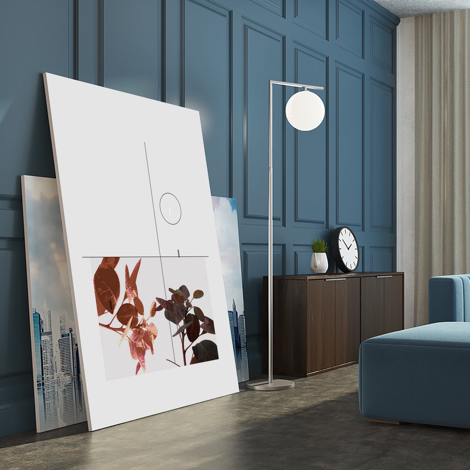 Tropical Modern by Nilesh Kulkarni on GIANT ART - illustration tropical