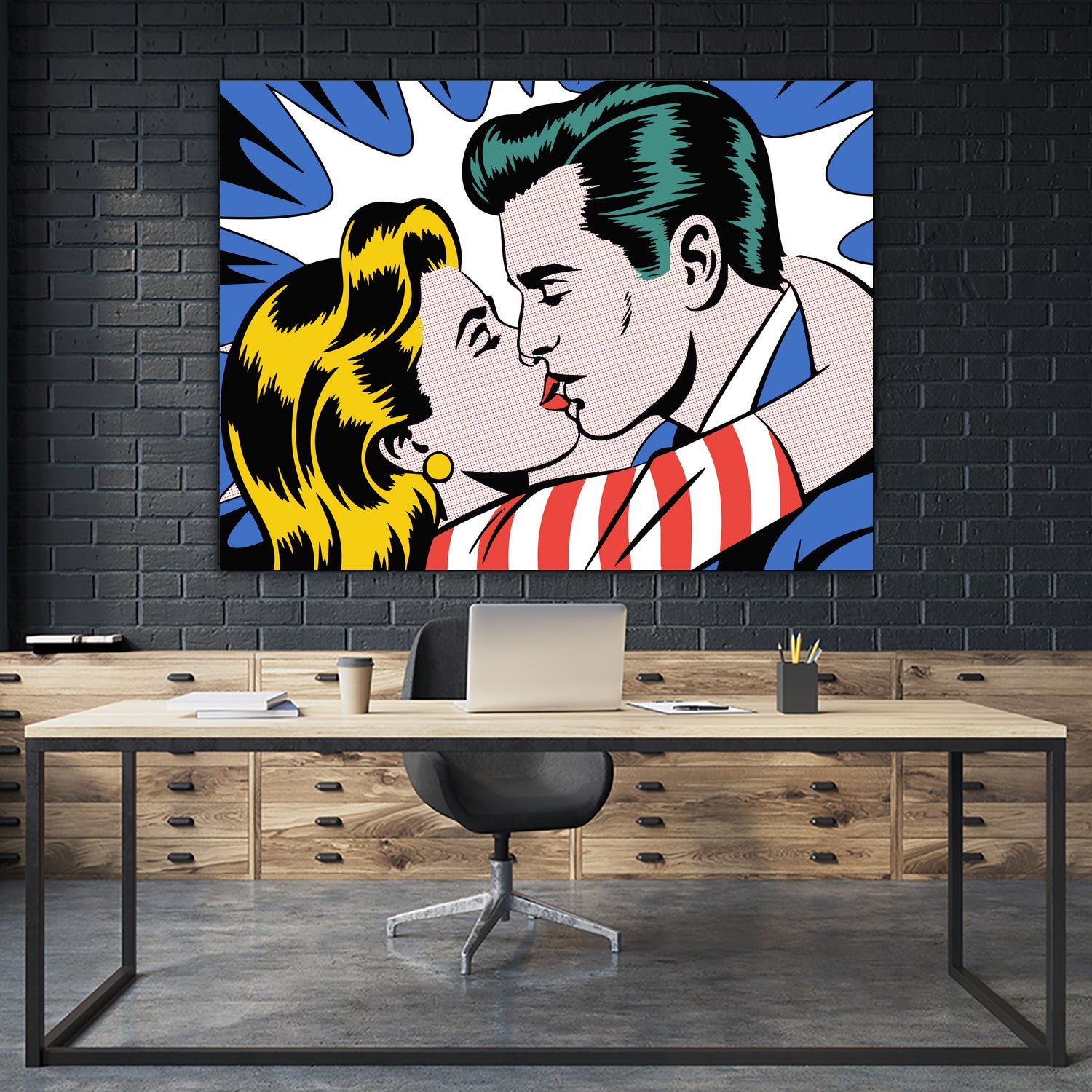 Welcome Home Darling  by Andreas Magnusson on GIANT ART - illustration  love