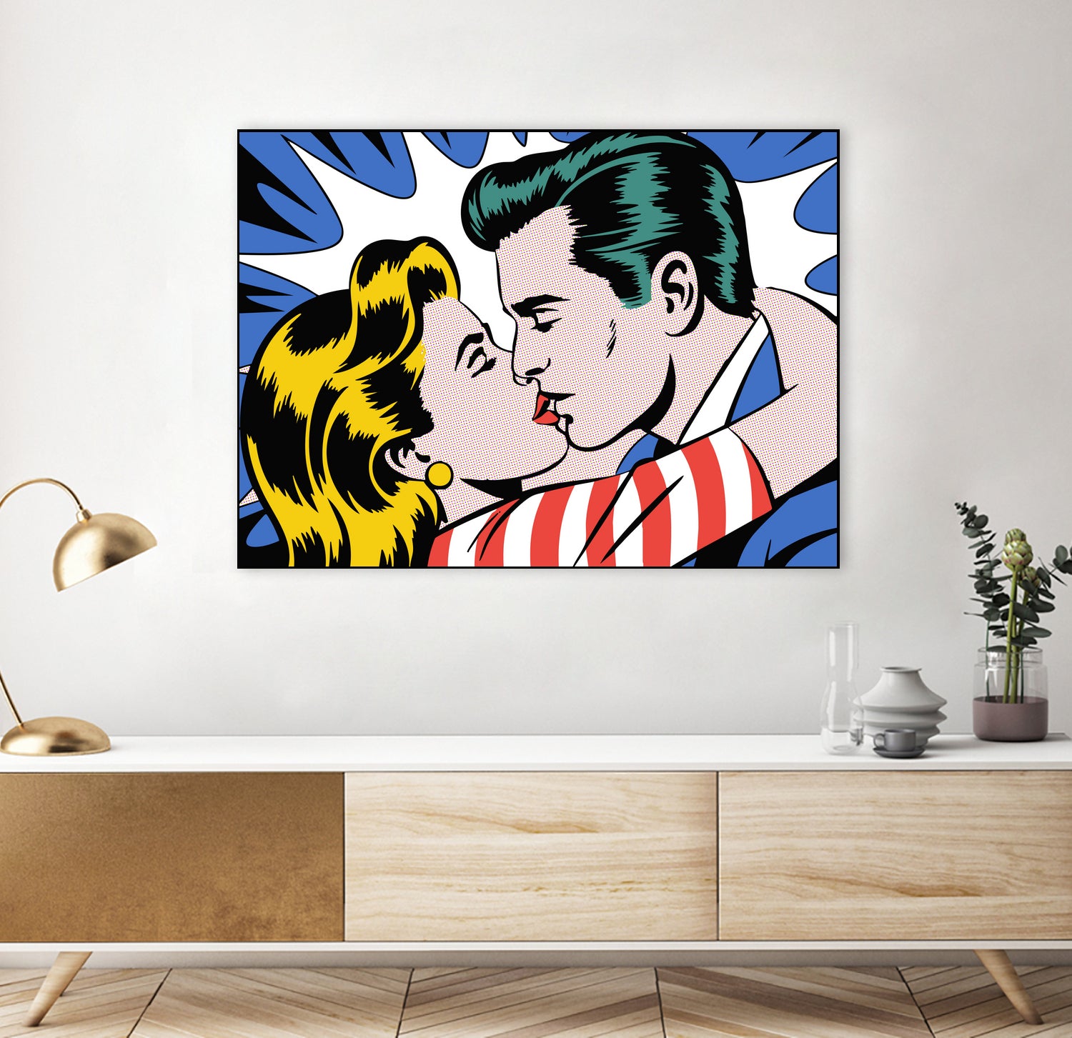 Welcome Home Darling  by Andreas Magnusson on GIANT ART - illustration  love