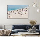 Tropea beach in the Summer by Photolovers on GIANT ART - umbrella photography umbrella