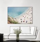 Tropea beach in Italy by Photolovers on GIANT ART - umbrella photography umbrella