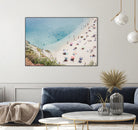 Tropea beach in Italy by Photolovers on GIANT ART - umbrella photography umbrella