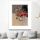 Bouquet With Beige Vase by Janel Bragg on GIANT ART - illustrations botanical illustrations