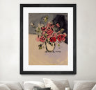 Bouquet With Beige Vase by Janel Bragg on GIANT ART - illustrations botanical illustrations