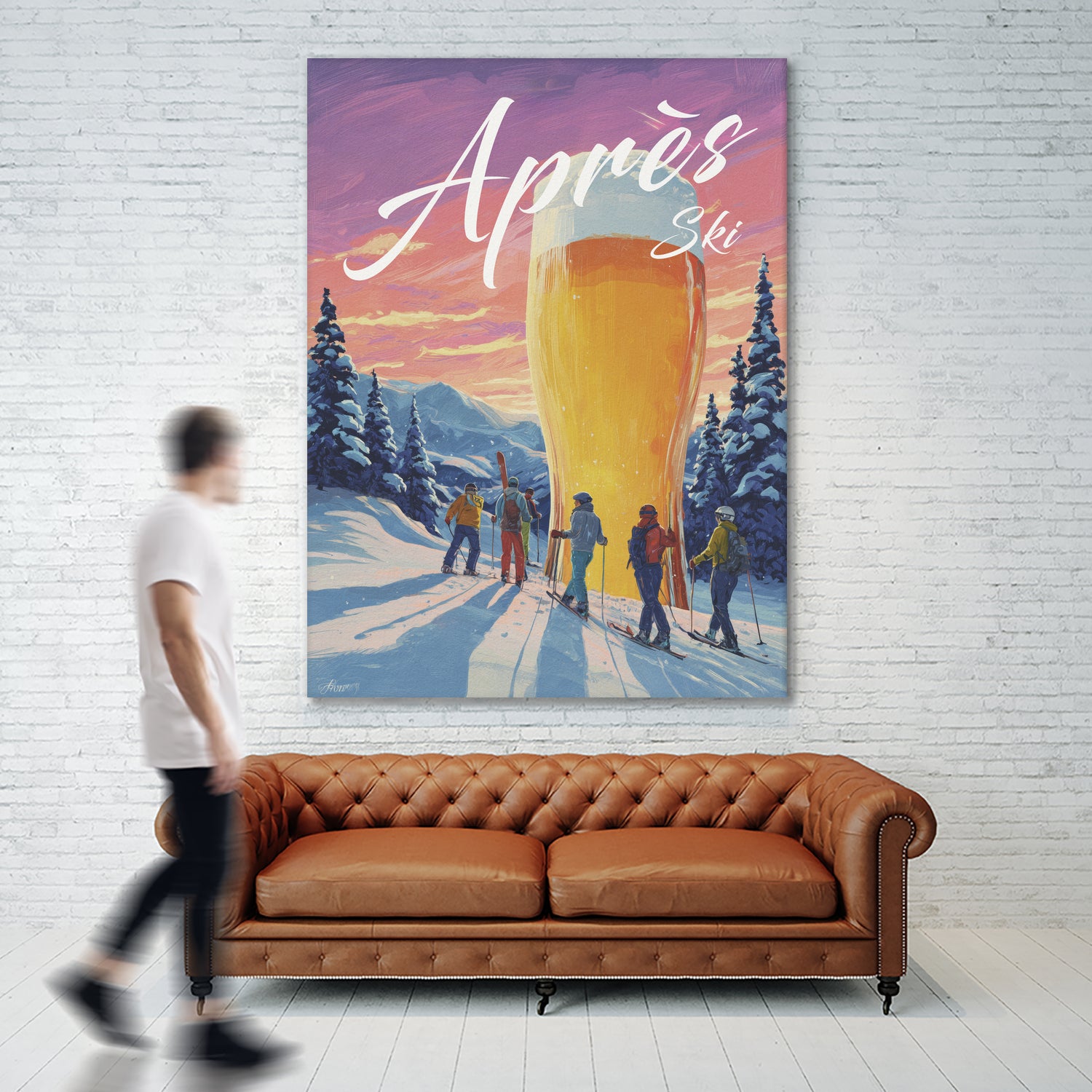 Apres Ski by Andreas Magnusson on GIANT ART - food and drinks ski