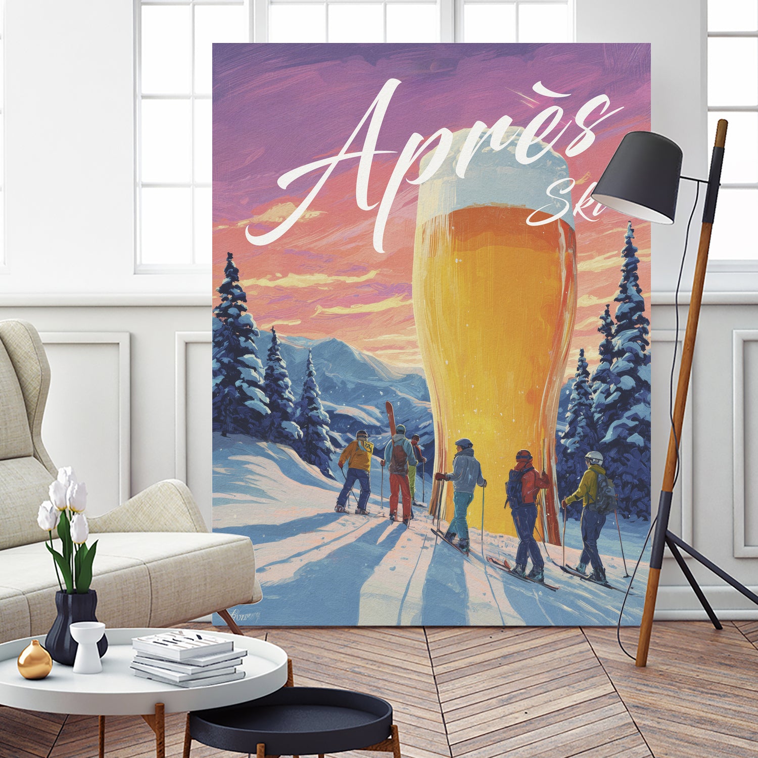 Apres Ski by Andreas Magnusson on GIANT ART - food and drinks ski