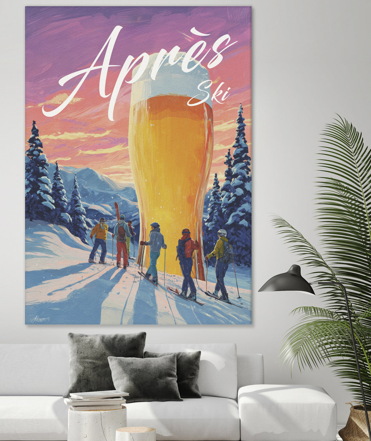 Apres Ski by Andreas Magnusson on GIANT ART - food and drinks ski