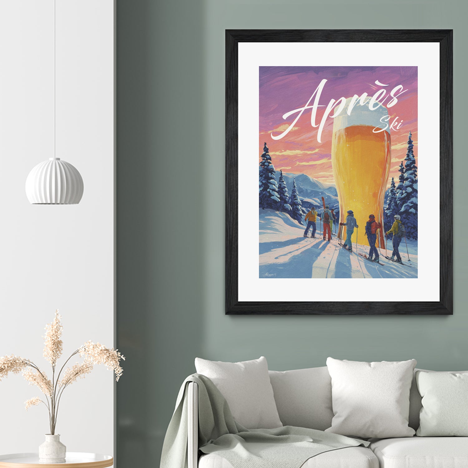 Apres Ski by Andreas Magnusson on GIANT ART - food and drinks ski