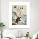 Bubbly Skiing by Andreas Magnusson on GIANT ART - figurative champagne