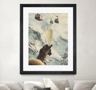 Bubbly Skiing by Andreas Magnusson on GIANT ART - figurative champagne