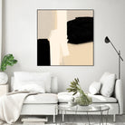 Opposites Attract 5 by Simona Gocan on GIANT ART - illustration neutral tones