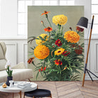 Marigolds by Ellen Thayer Fisher on GIANT ART - illustration ellen thayer fisher