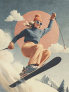 Skiing Adventure by Emel Tunaboylu on GIANT ART -  skiing25