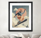 Skiing Adventure by Emel Tunaboylu on GIANT ART -  skiing25