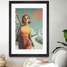 Skiing Adventure by Emel Tunaboylu on GIANT ART -  skiing25