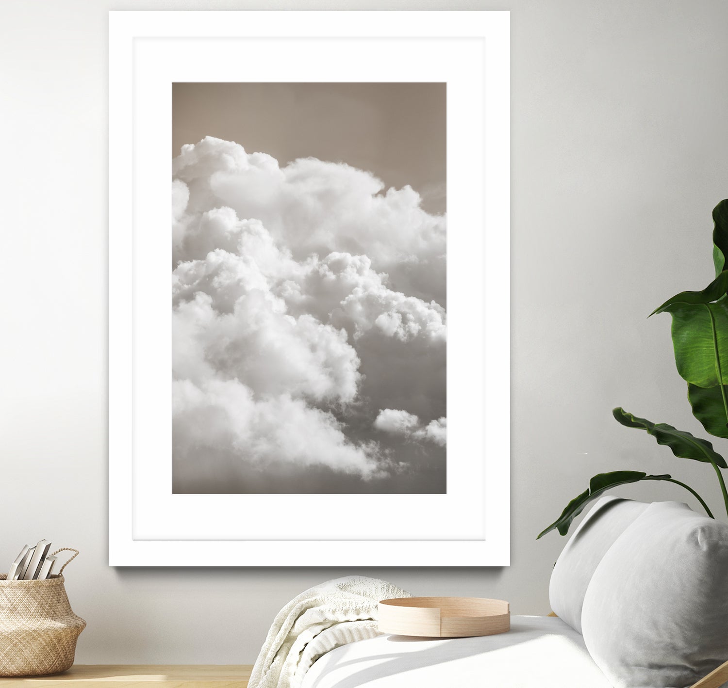 Sandy Clouds by Mareike Bohmer on GIANT ART -  cloud