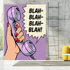 Blah Blah Blah by Andreas Magnusson on GIANT ART - illustration telephone
